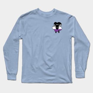 Proud Asexual Rainbow Sheep Long Sleeve T-Shirt